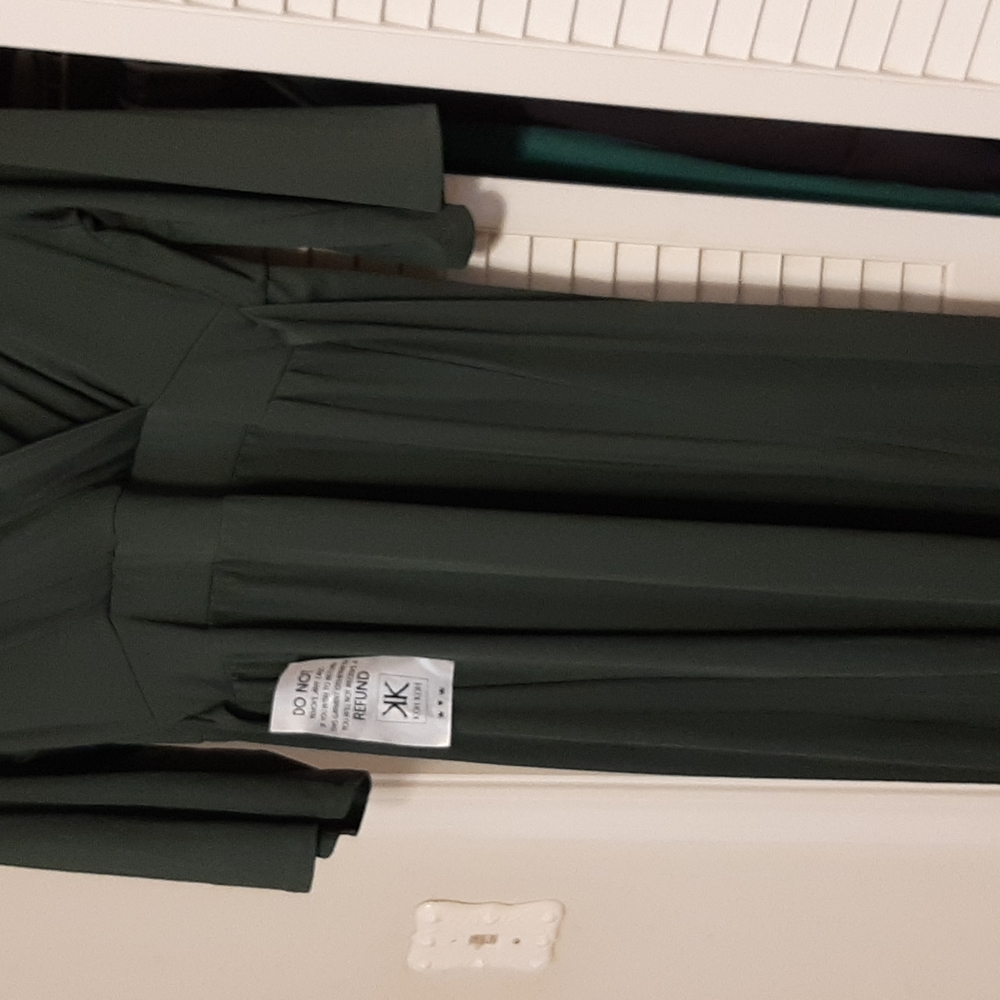 NWT Koh Koh olive long dress XL
